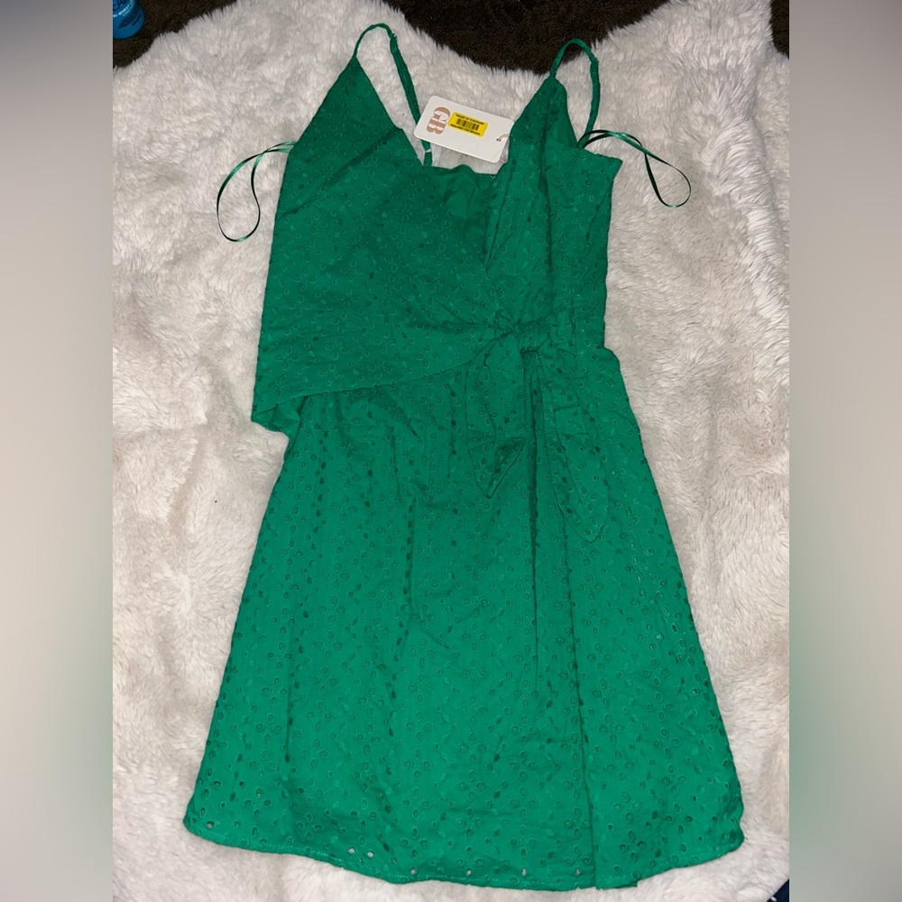 GB green mini dress (xs)